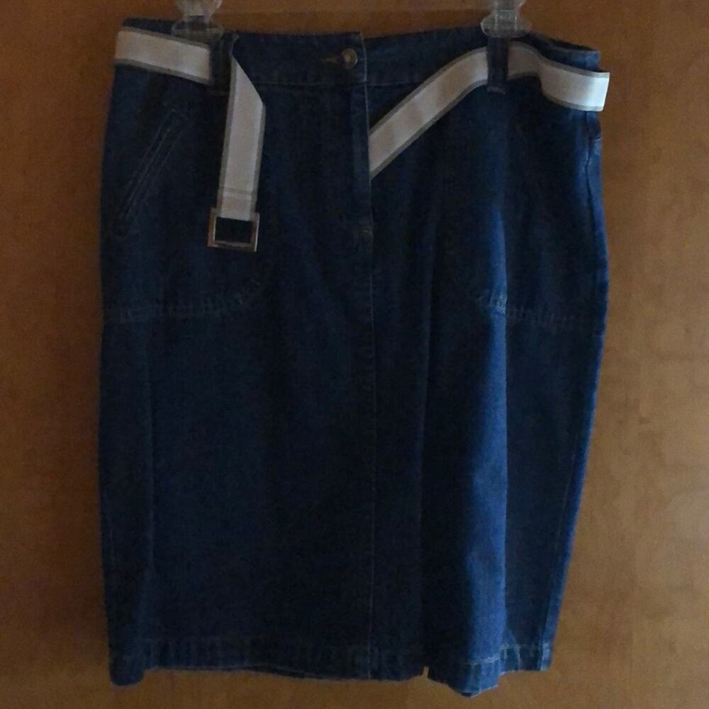 First Issue A Liz Claiborne Company jean skirt set - size M